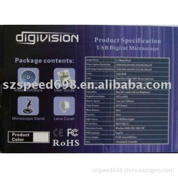 usb digital microscope (back side)